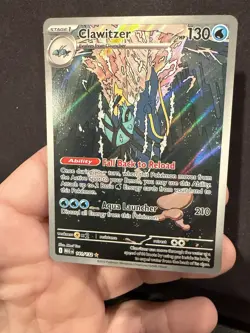 Clawitzer 141/132 Pokemon Mega Evolution Illustration Rare Card Near Mint (NM) 1 - Image 5