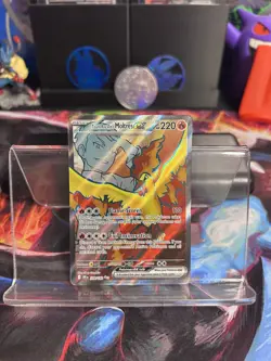 Team Rocket's Moltres ex 208/182 Sv10: Destined Rivals POKEMON TCG ULTRA RARE - Image 1