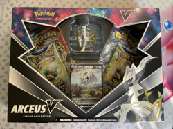 Pokemon TCG Arceus V Figure Box - 4 Pack 820650850165 - Image 1