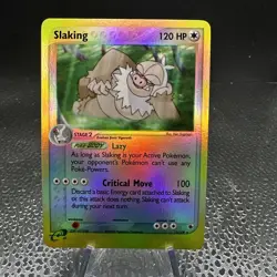 Pokemon, Slaking, Reverse Holo, EX Ruby & Sapphire, 12/109, LP/VLP - Image 1