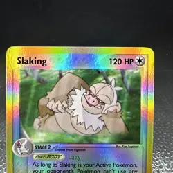 Pokemon, Slaking, Reverse Holo, EX Ruby & Sapphire, 12/109, LP/VLP - Image 3