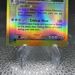 Pokemon, Slaking, Reverse Holo, EX Ruby & Sapphire, 12/109, LP/VLP - Image 4