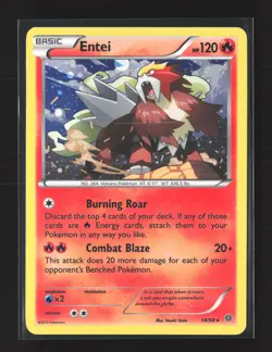Pokemon Blister Exclusives #014/098 Holo Promo Entei - Image 1