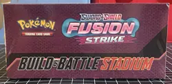 Pokemon TCG SWSH Sealed Fusion Strike Build & Battle Stadium Box - Image 3