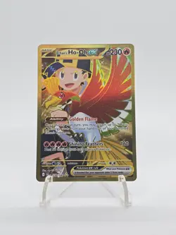 Ethan's Ho-Oh ex 239/182 Hyper Rare Holo Pokemon Destined Rivals - Image 1