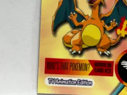 Pokemon Topps Chrome Sparkle Charizard #6 RAW LP/NM - Image 5
