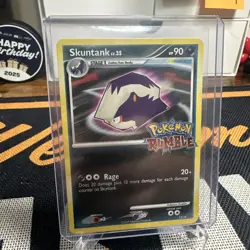 Skuntank - 13/16 - Pokemon Rumble - Holo Stamped - Pokemon TCG 2009 Vintage - Image 1