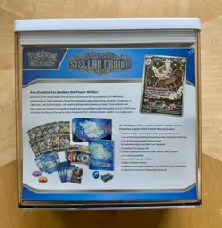 Pokemon Stellar Crown Pokemon Center Exclusive Elite Trainer ETB Sealed + Case! - Image 2