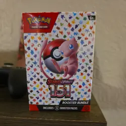Pokemon TCG Scarlet & Violet 151 Booster Bundle Sealed New (6 packs) - Image 1