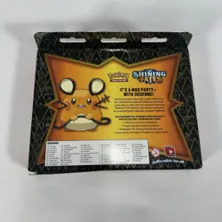 Pokemon Shining Fates Mad Party Pin Collection Box Sealed New Dedenne 820650808685 - Image 2