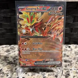 Gouging Fire ex Double Rare Holo 038/162 Pokemon Temporal Forces - Image 1