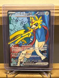 Pokemon TCG SV09: Journey Together #176/159 Hop's Zacian ex - Image 1