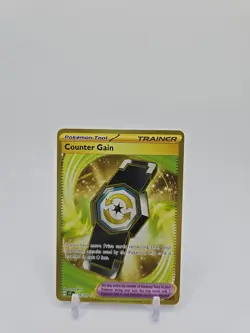 Counter Gain 249/191 Pokemon Surging Sparks Hyper Rare Gold Near Mint - Image 1