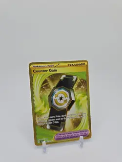 Counter Gain 249/191 Pokemon Surging Sparks Hyper Rare Gold Near Mint - Image 2