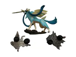 Pokemon TCG Shiny Zacian Figure and Two Pins Crown Zenith Collection - Image 2