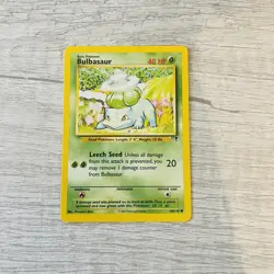 Pokemon TCG Bulbasaur 2002 Legendary Collection Near Mint Condition - Image 1