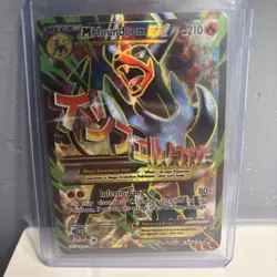 Pokemon TCG M Houndoom EX Ultra Rare Full Art 154/162 Breakthrough - Image 1