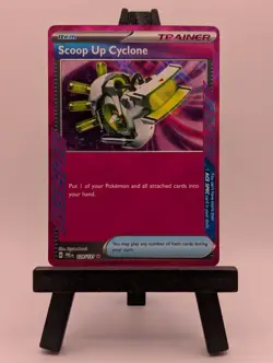Scoop Up Cyclone 128/131 - Prismatic Evolutions - Ace Spec Rare - Pokemon TCG NM - Image 1