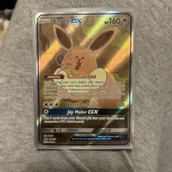 Pokemon TCG Eevee GX SM233 Full Art Black Star Promo Sun & Moon - Image 3