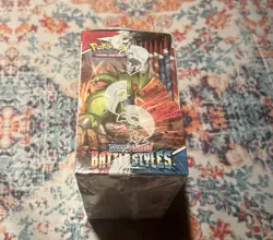 Battle Styles Booster Box Sword & Shield Pokemon TCG Factory Sealed Box - Image 3