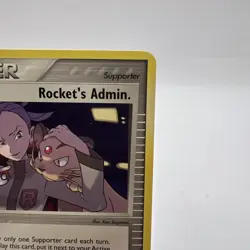Pokemon Rocket’s Admin 86/109 Team Rocket Returns Uncommon Non Holo - Image 3
