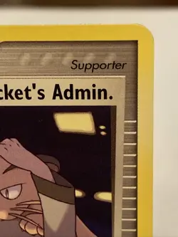 Rocket's Admin - Team Rocket Returns 86/109 2004 NM Pokemon Supporter - Image 3