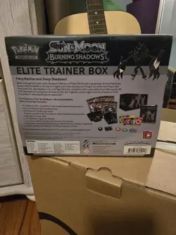 Pokemon TCG Sun and Moon Burning Shadows Elite Trainer Box New Sealed - Image 5