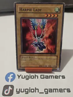 Yu-Gi-Oh Harpie Lady MRD Common Heavy Played /Played - Image 1