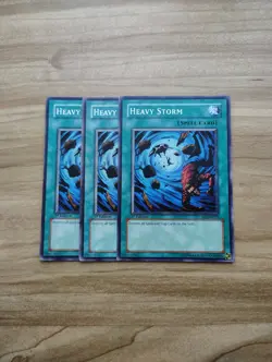 Yu-Gi-Oh! - Heavy Storm - 3X - Full Playset - Image 1
