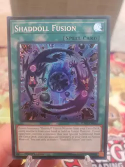 Shaddoll Fusion SDSH-EN049 Shaddoll Showdown 1st Edition Super Rare Yugioh Card - Image 1
