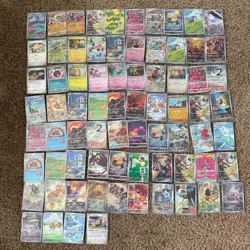 Pokemon Cards 74 pc Bulk Lot AR CHR C Art Rare Normal JAPANESE Set - Image 1