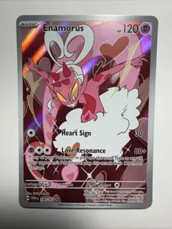Enamorus Twilight Masquerade Illustration Rare Pokemon TCG Card 180/167 NM - Image 1