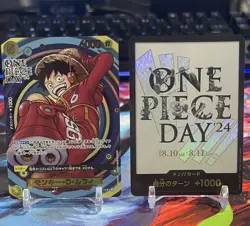 Luffy OP07-109 SR/Don Card Set Promo Premium Collection ONE PIECE DAY 24 Japan - Image 1