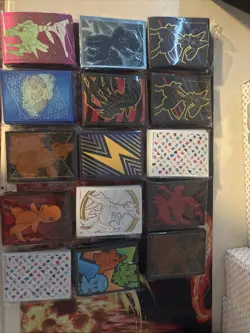 Pokemon TCG ETB Card Sleeves - Lot of 16 Sealed - From ETBs And UPC. - Image 1