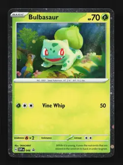 Bulbasaur SVP 046 English Pokemon Card TCG - Image 1