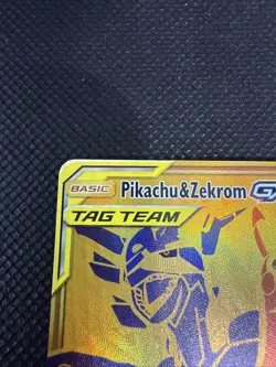 Pikachu & Zekrom GX - SM248 - Black Star Promo - Pokemon Card - LP - Image 2