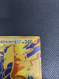 Pikachu & Zekrom GX - SM248 - Black Star Promo - Pokemon Card - LP - Image 3
