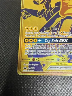 Pikachu & Zekrom GX - SM248 - Black Star Promo - Pokemon Card - LP - Image 4