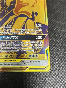 Pikachu & Zekrom GX - SM248 - Black Star Promo - Pokemon Card - LP - Image 5