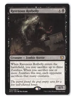 Ravenous Rotbelly 22 MTG MIC NM - Image 1