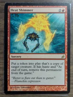 MTG Heat Shimmer Non-Foil from Lorwyn NM - Image 1