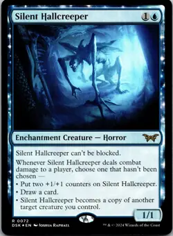 MTG - Silent Hallcreeper (72) - DSK - Foil - Image 1