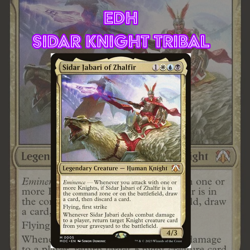 EDH - Sidar Knight Tribal, MTG Commander Deck, Bracket 2 - Image 1