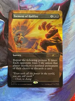 Torment of Hailfire Avatar: The Last Airbender Foil Secret Lair - Image 1