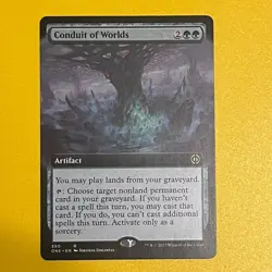 Conduit of Worlds | Extended Art | R | 390 | Phyrexia: All Will Be One | MTG - Image 1