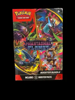 Pokemon Mega Evolution Phantasmal Flames Booster Bundle - NEW - Image 1