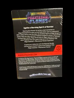 Pokemon Mega Evolution Phantasmal Flames Booster Bundle - NEW - Image 2