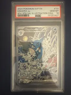 Kingdra Ex Pokemon Svp En-Sv Black Star Promo 131 PSA 10 - Image 1