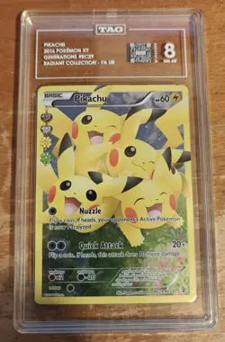 2016 Pokemon XY Generations Radiant Collection #RC29/RC32 TAG 8 - Image 1