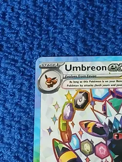 Pokemon TCG Umbreon EX 176 Black Star Promo Prismatic Evolutions Full Art NM - Image 3
